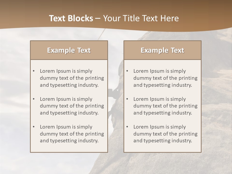 Grow Businessman Ironic PowerPoint Template