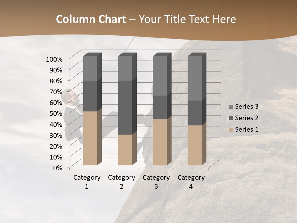 Grow Businessman Ironic PowerPoint Template