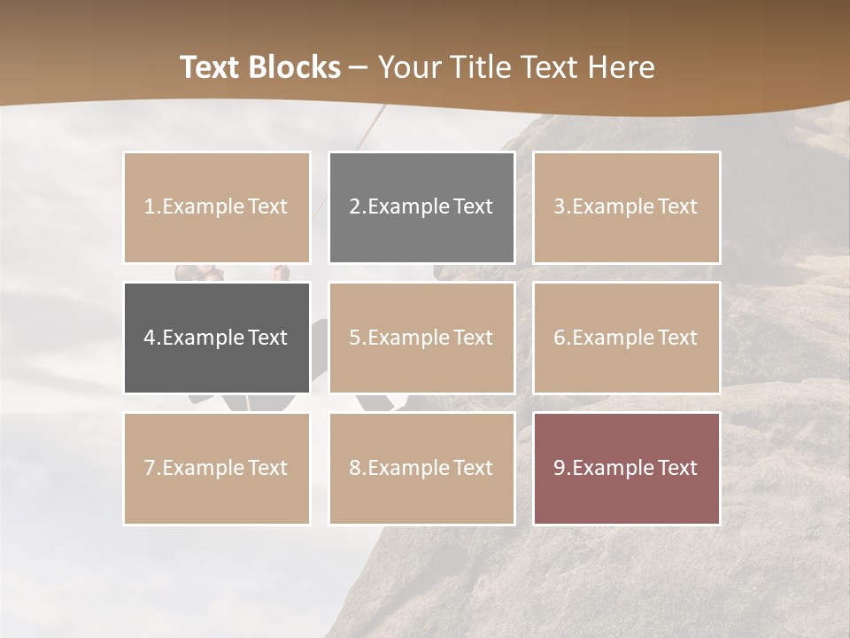 Grow Businessman Ironic PowerPoint Template