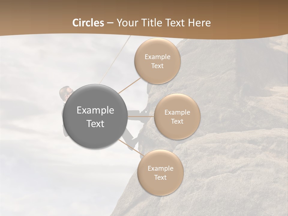 Grow Businessman Ironic PowerPoint Template