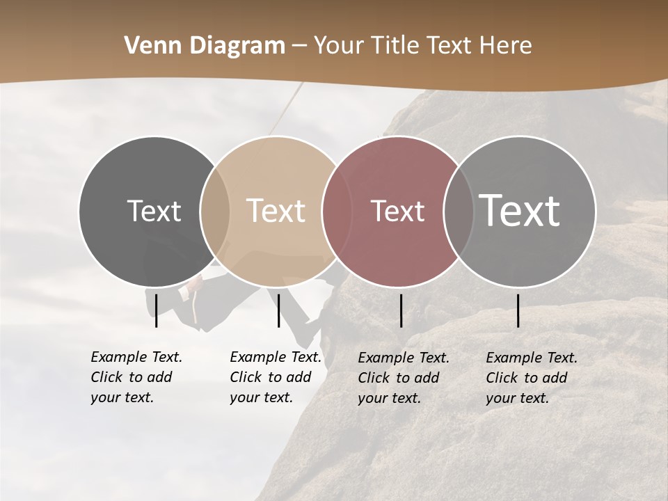 Grow Businessman Ironic PowerPoint Template