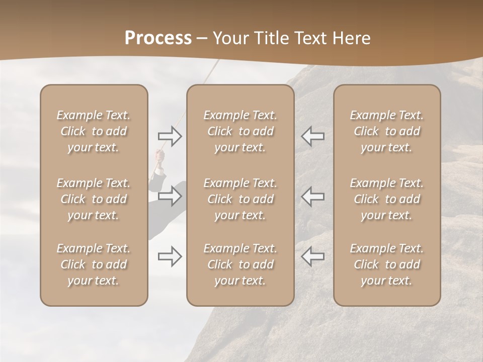Grow Businessman Ironic PowerPoint Template