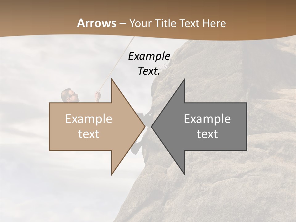 Grow Businessman Ironic PowerPoint Template