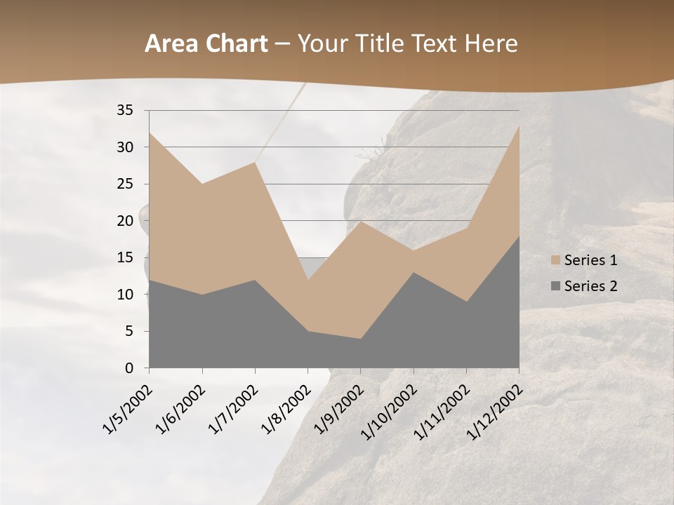 Grow Businessman Ironic PowerPoint Template