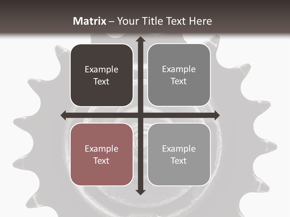 Equipment Detail Mechanism PowerPoint Template