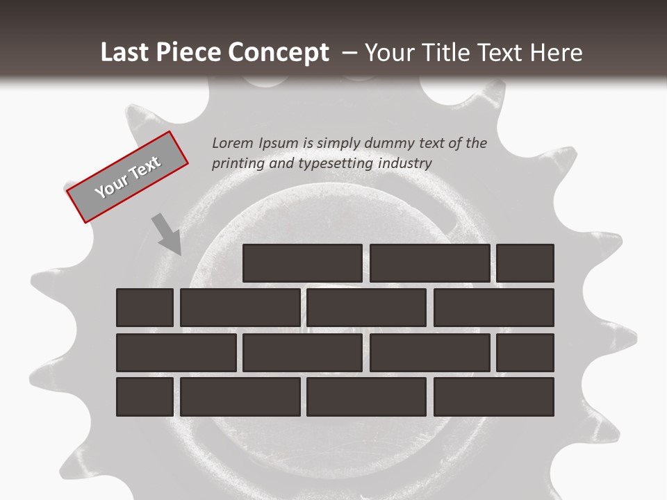 Equipment Detail Mechanism PowerPoint Template
