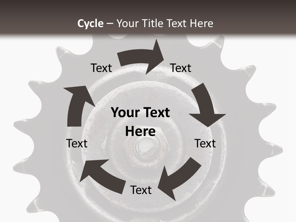 Equipment Detail Mechanism PowerPoint Template