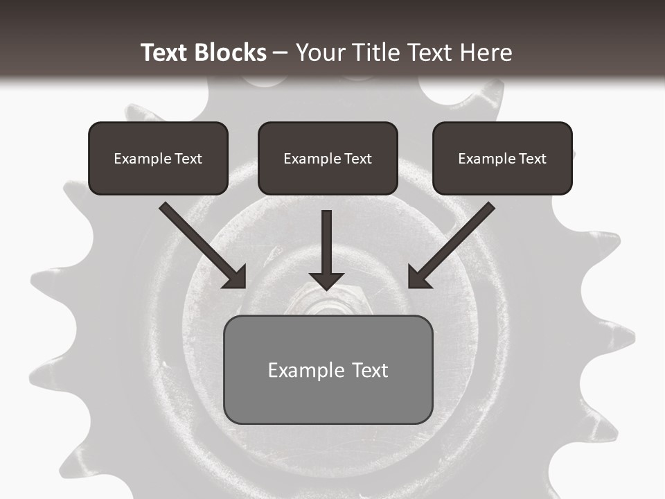 Equipment Detail Mechanism PowerPoint Template