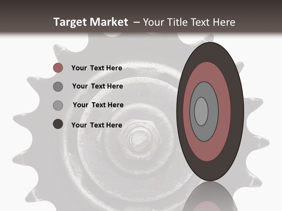 Equipment Detail Mechanism PowerPoint Template