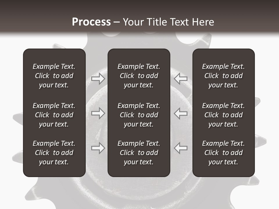 Equipment Detail Mechanism PowerPoint Template