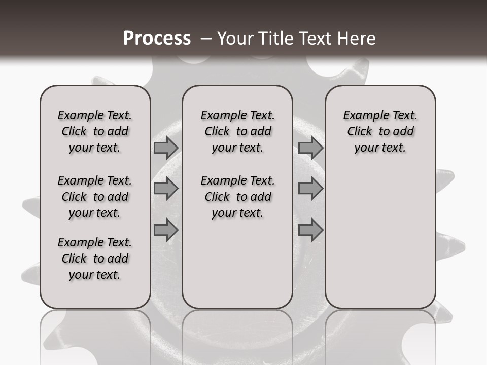 Equipment Detail Mechanism PowerPoint Template
