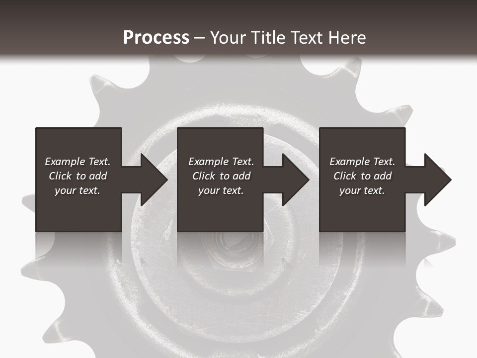 Equipment Detail Mechanism PowerPoint Template