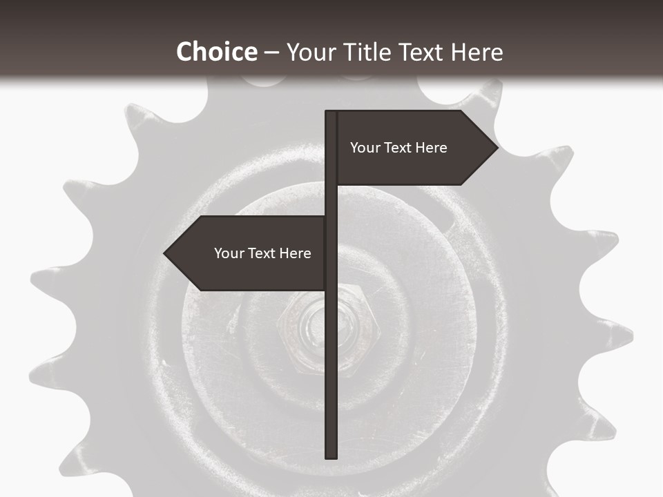 Equipment Detail Mechanism PowerPoint Template