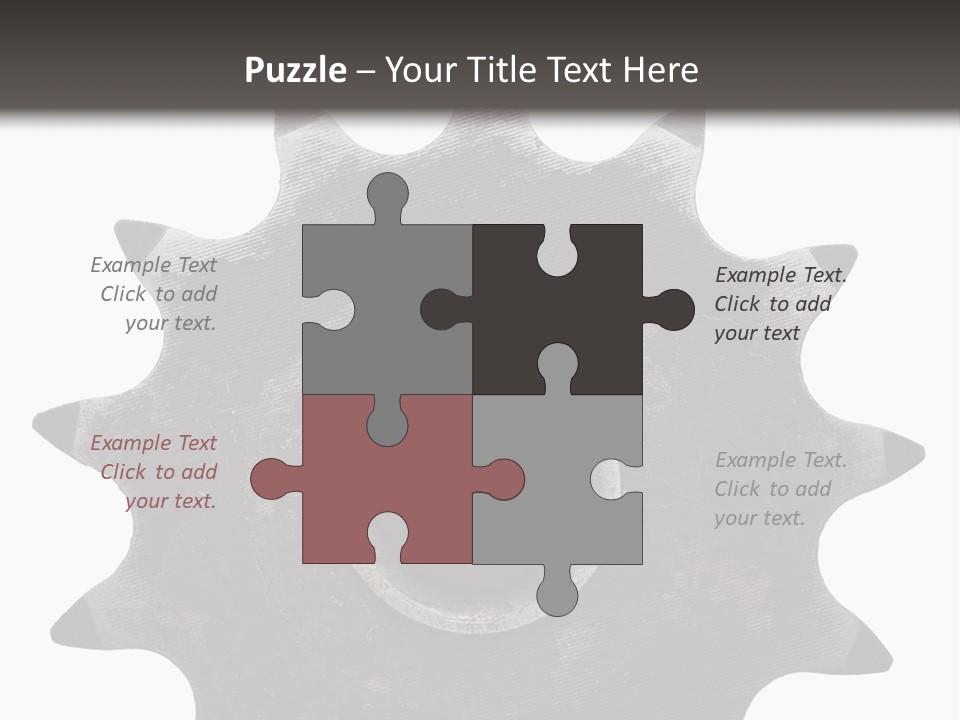 Technology Part Mechanic PowerPoint Template