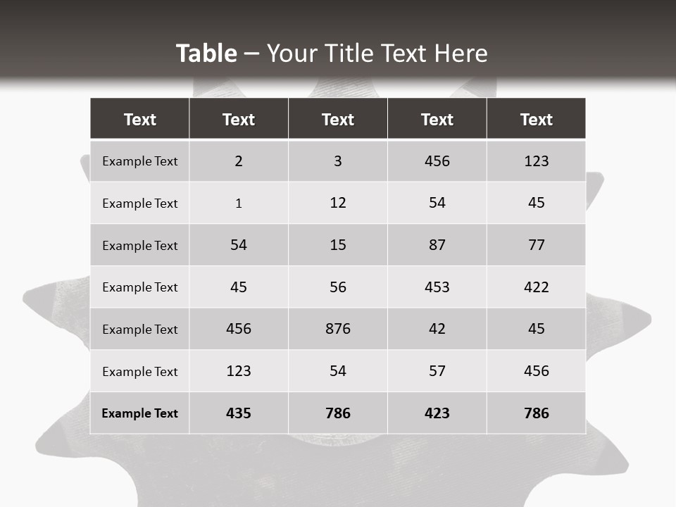 Technology Part Mechanic PowerPoint Template