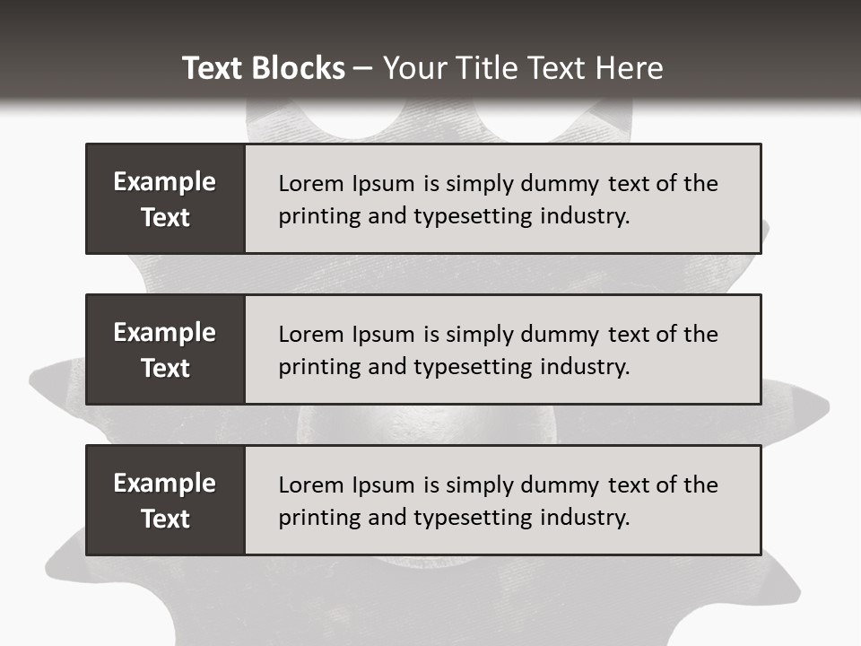 Technology Part Mechanic PowerPoint Template
