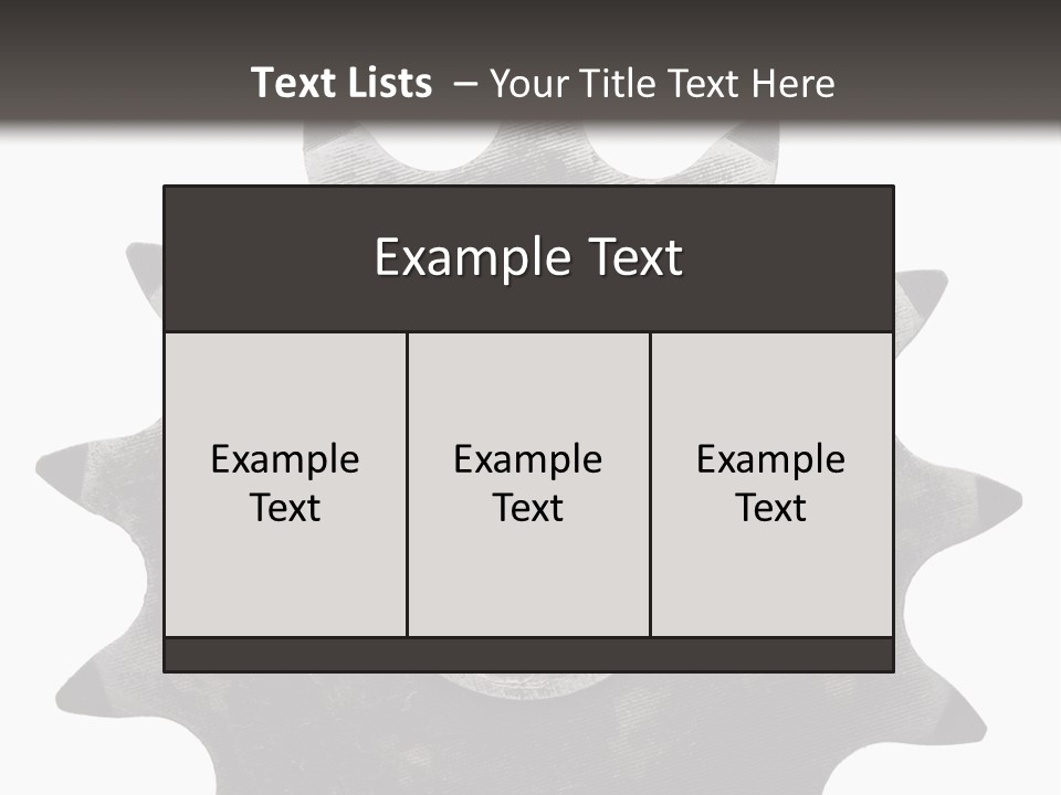 Technology Part Mechanic PowerPoint Template