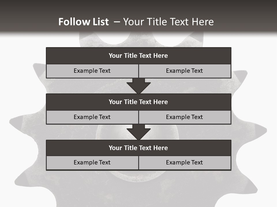 Technology Part Mechanic PowerPoint Template