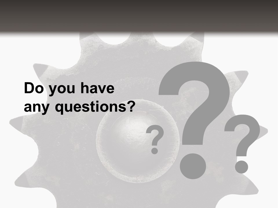 Technology Part Mechanic PowerPoint Template