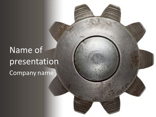 Industrial Industry Fastening PowerPoint Template