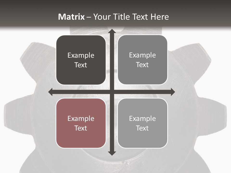 Industrial Industry Fastening PowerPoint Template