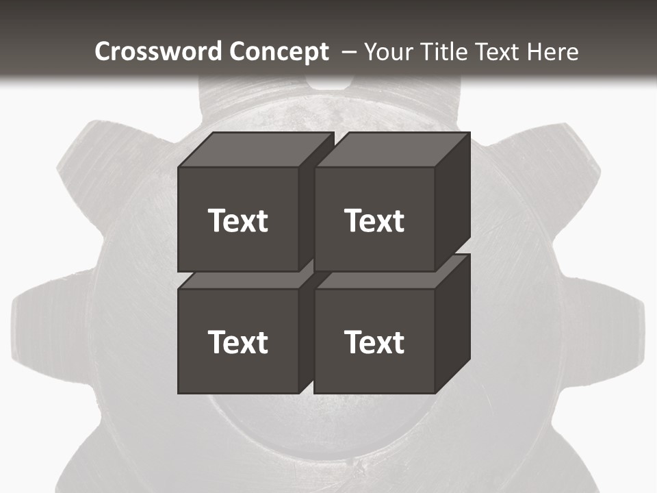 Industrial Industry Fastening PowerPoint Template