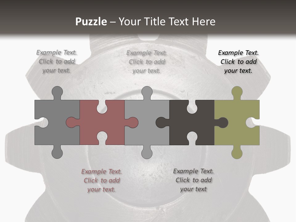 Industrial Industry Fastening PowerPoint Template