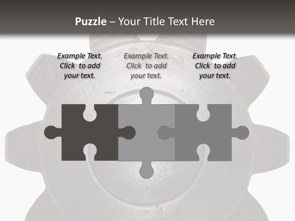 Industrial Industry Fastening PowerPoint Template