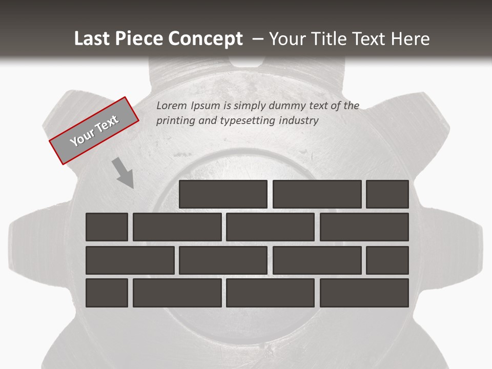 Industrial Industry Fastening PowerPoint Template