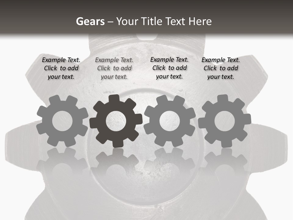 Industrial Industry Fastening PowerPoint Template