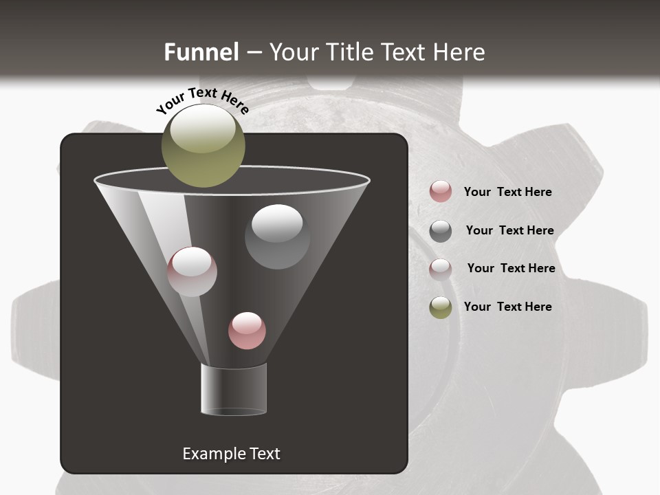 Industrial Industry Fastening PowerPoint Template