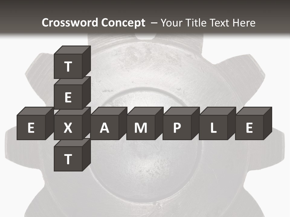 Industrial Industry Fastening PowerPoint Template