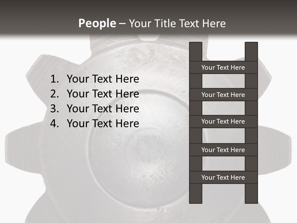 Industrial Industry Fastening PowerPoint Template