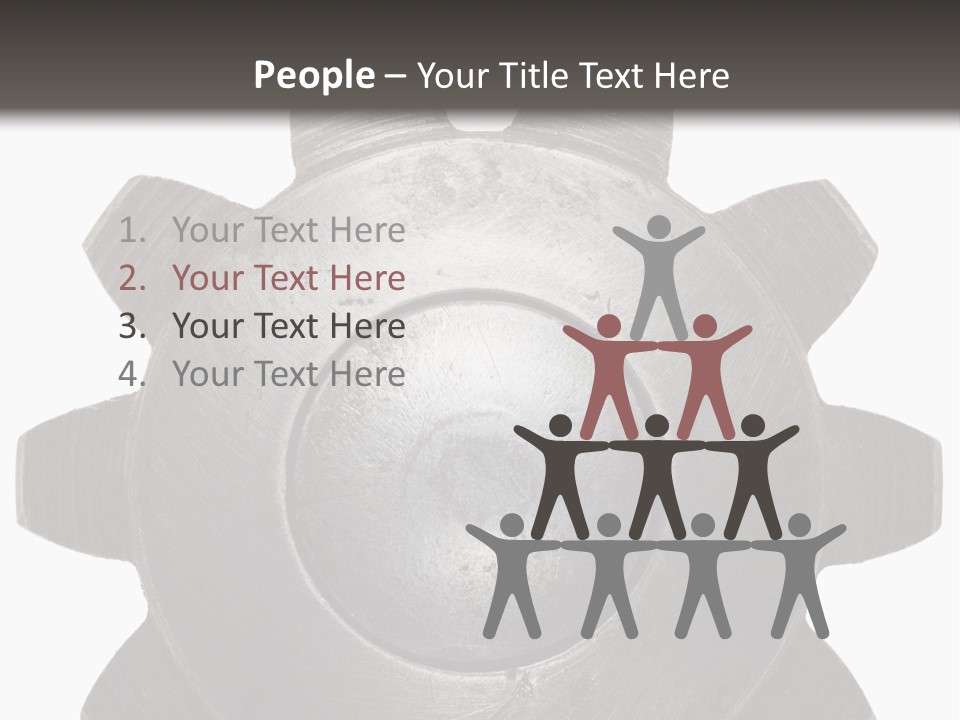 Industrial Industry Fastening PowerPoint Template