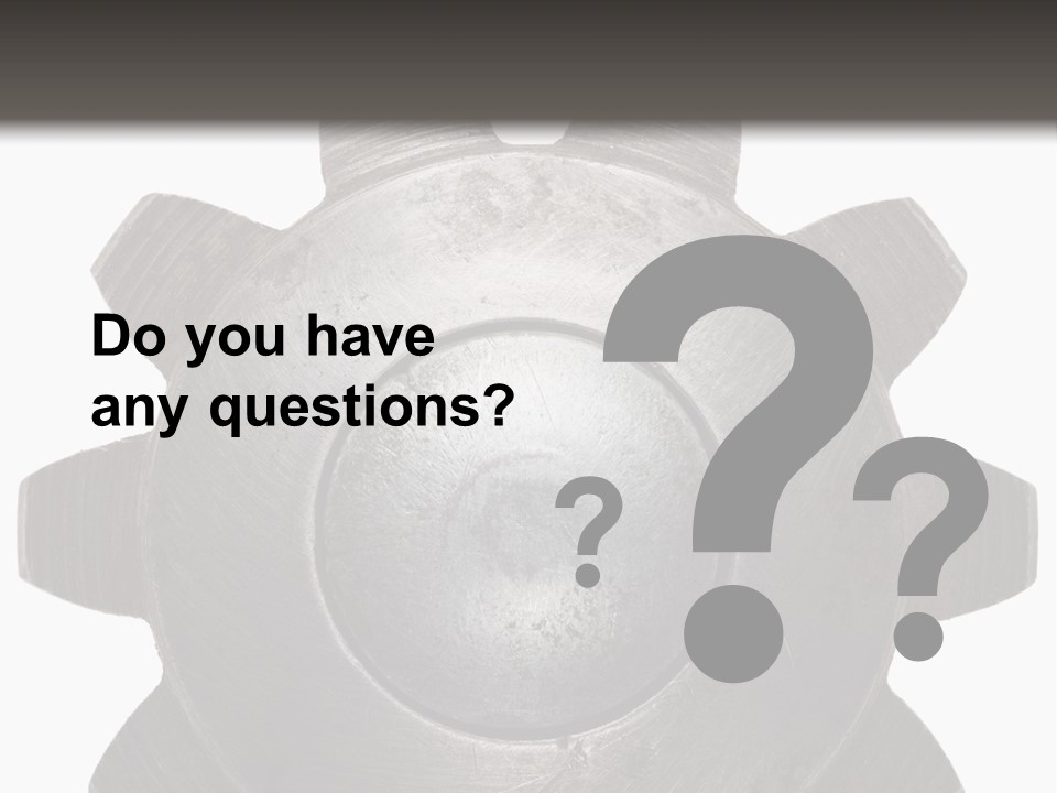 Industrial Industry Fastening PowerPoint Template