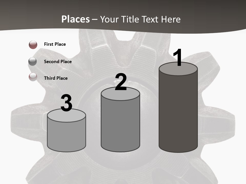 Circle Wheel Construct PowerPoint Template