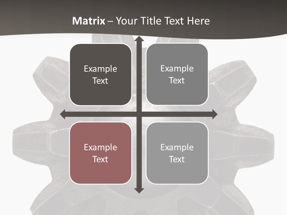 Circle Wheel Construct PowerPoint Template