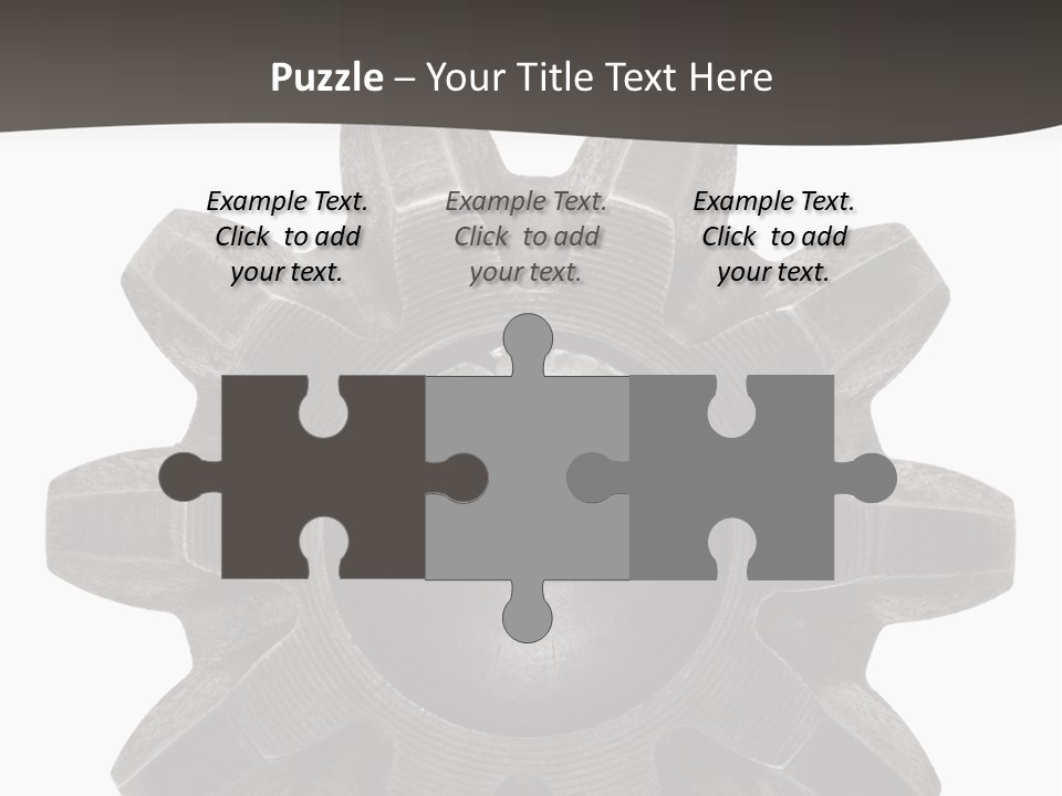 Circle Wheel Construct PowerPoint Template