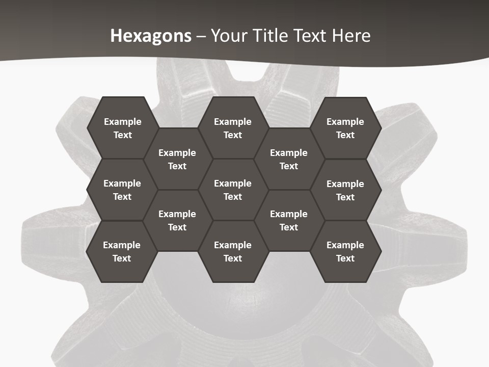 Circle Wheel Construct PowerPoint Template