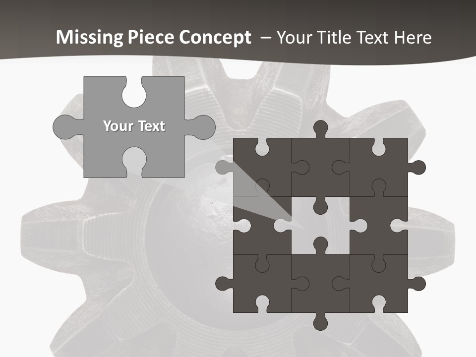 Circle Wheel Construct PowerPoint Template