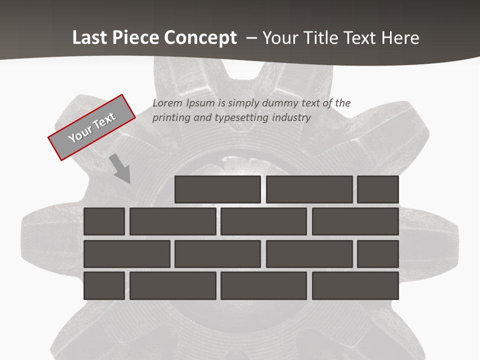 Circle Wheel Construct PowerPoint Template