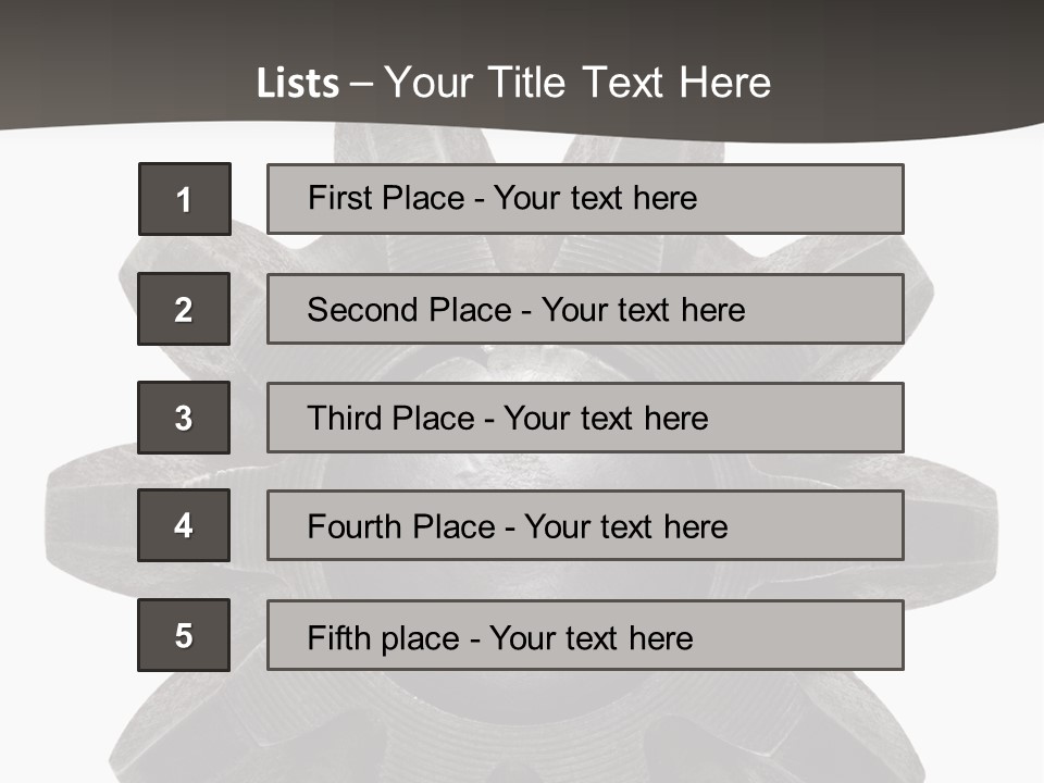 Circle Wheel Construct PowerPoint Template