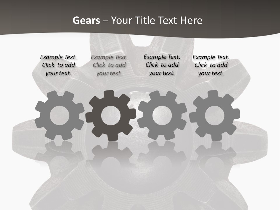 Circle Wheel Construct PowerPoint Template