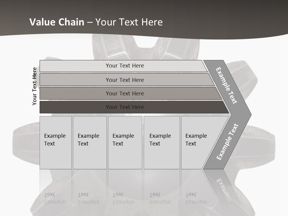 Circle Wheel Construct PowerPoint Template