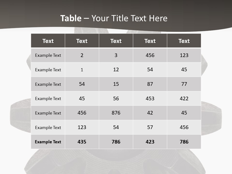 Circle Wheel Construct PowerPoint Template
