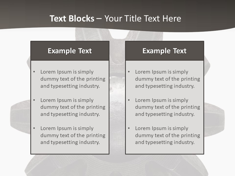 Circle Wheel Construct PowerPoint Template