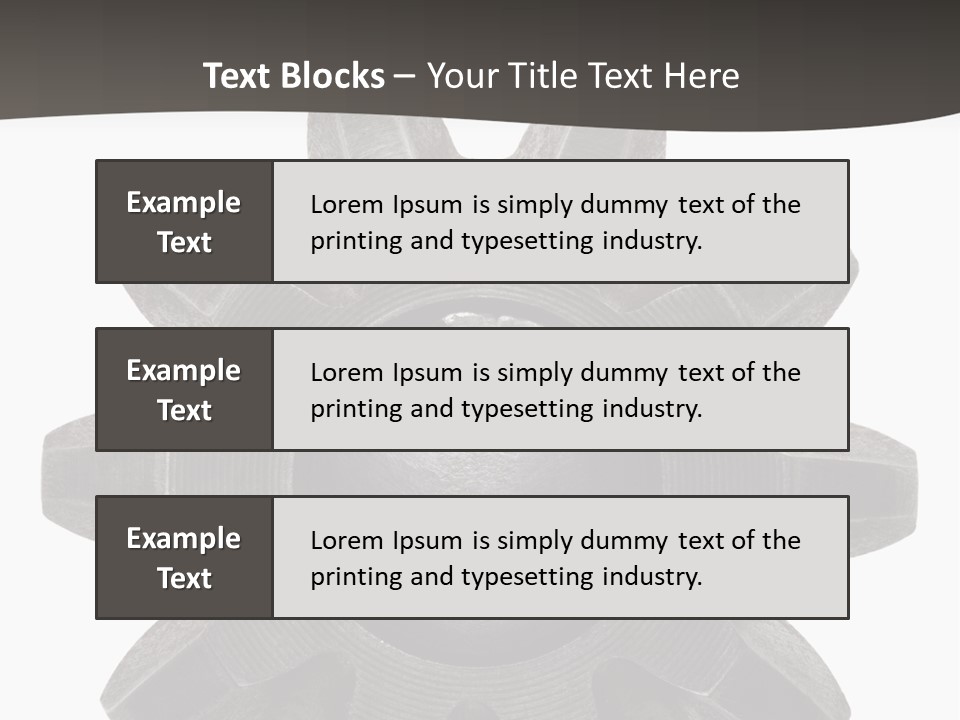 Circle Wheel Construct PowerPoint Template
