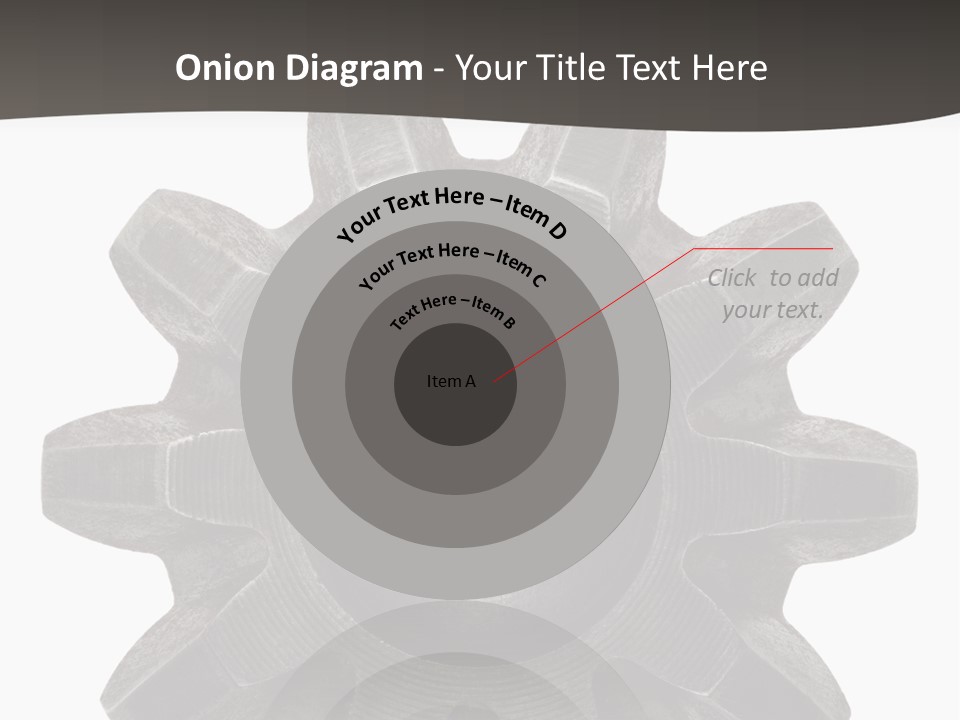 Circle Wheel Construct PowerPoint Template