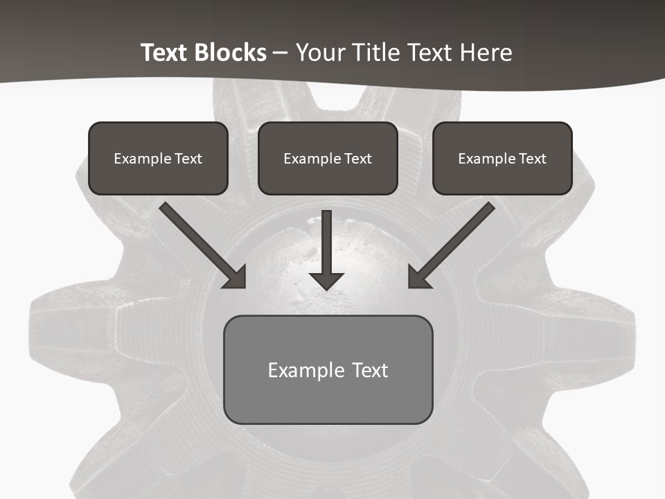 Circle Wheel Construct PowerPoint Template
