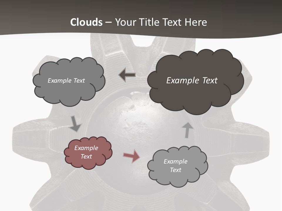 Circle Wheel Construct PowerPoint Template
